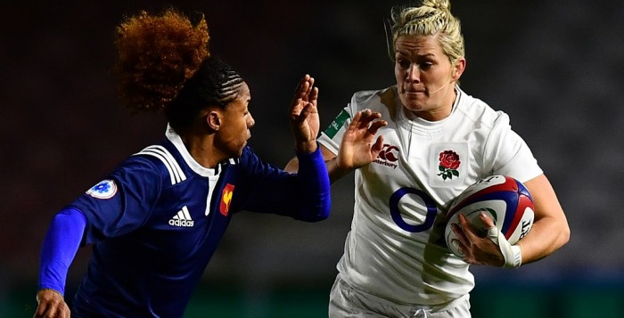 England battle to French win
