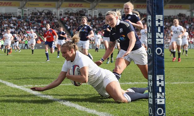 Wilson hits seven as England hammer Scotland