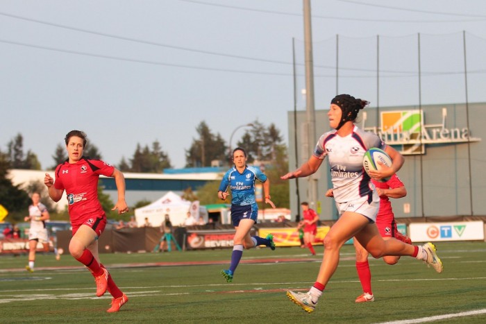Canada cap perfect first day at Langford