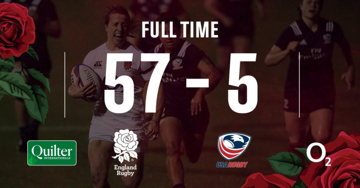 Record win for England against USA