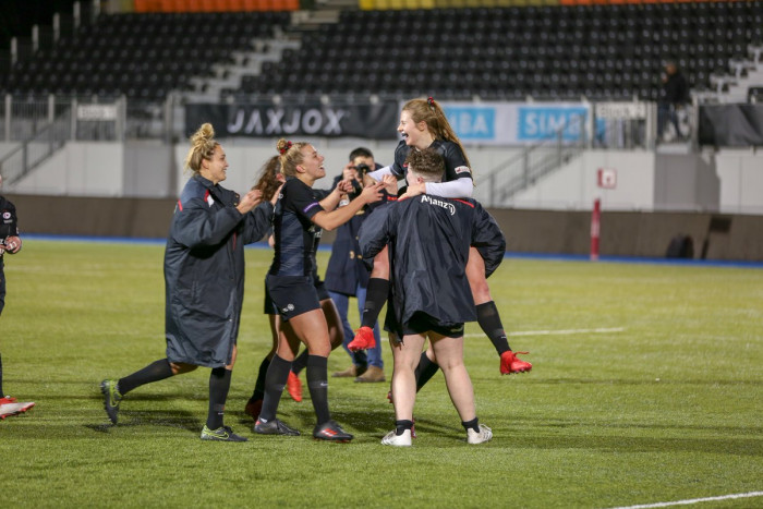 Tyrells Premier 15s: Saracens late show secures top spot