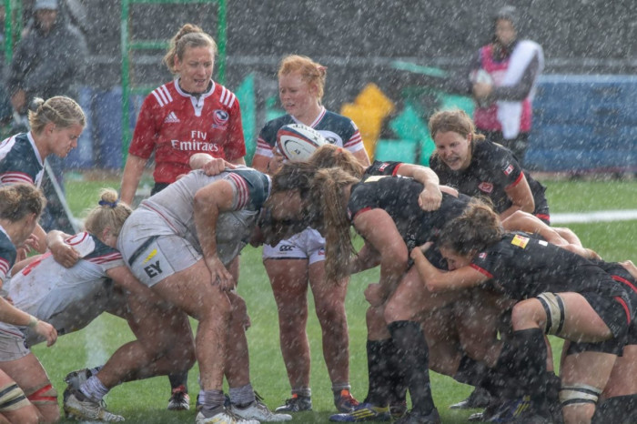 Canada win first CanAm in downpour