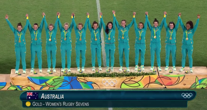 Olympic Gold to the Green & Gold